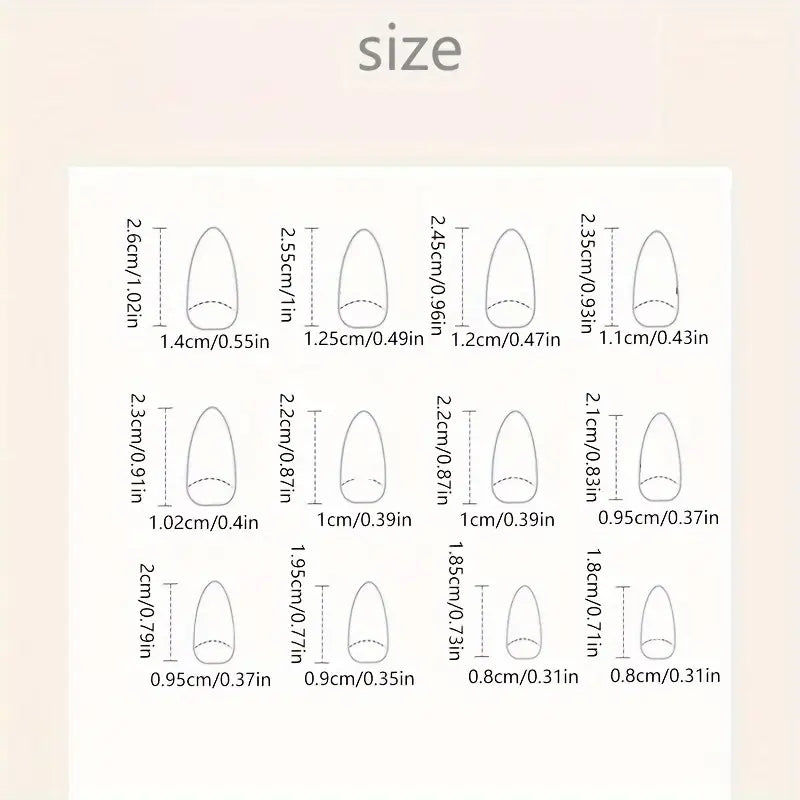 French-Style Cat-Eye Rosy Press on Nails