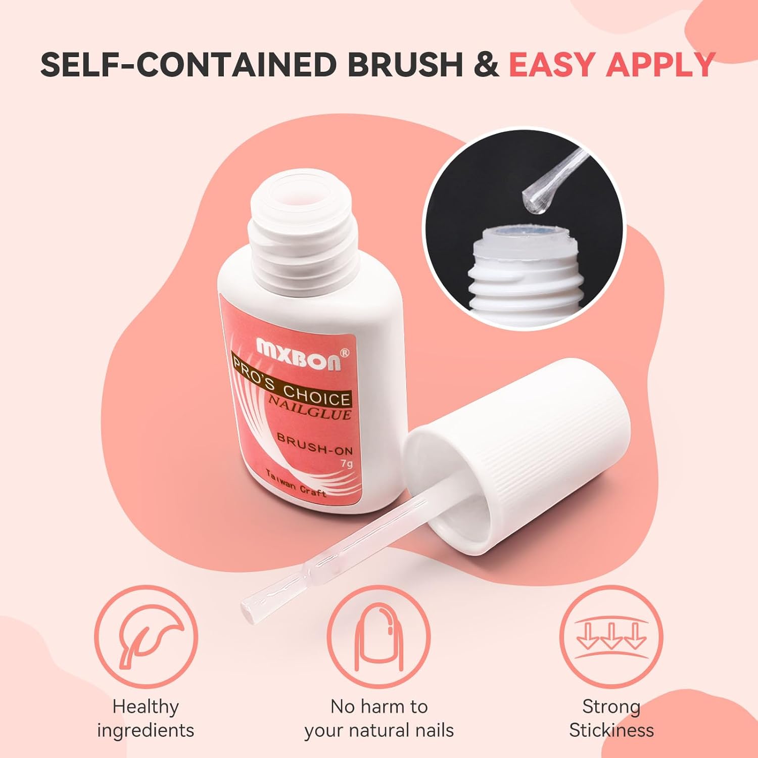 Brush on Nail Glue