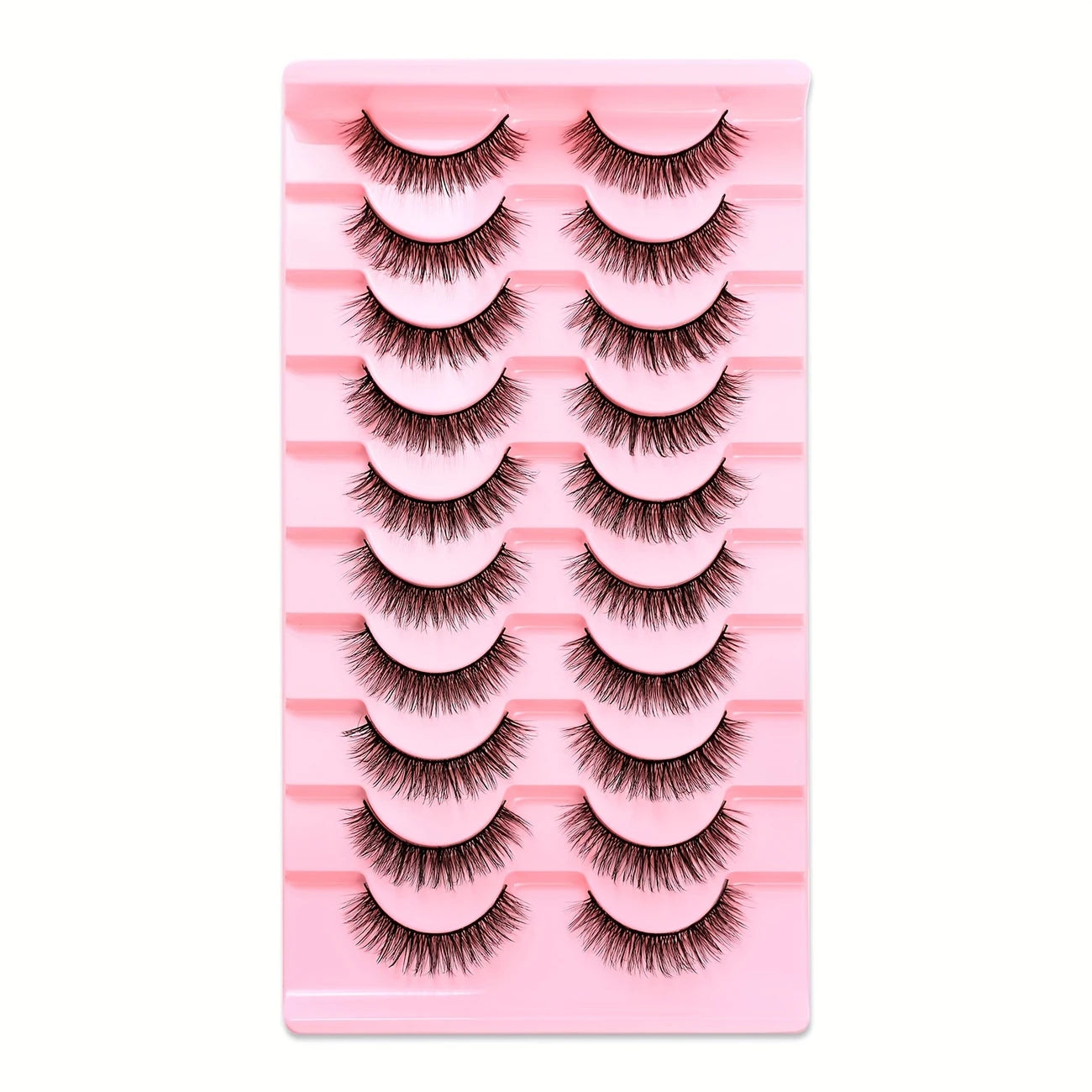 5D Cat Eye Fluffy Lash Set – 10 Pairs