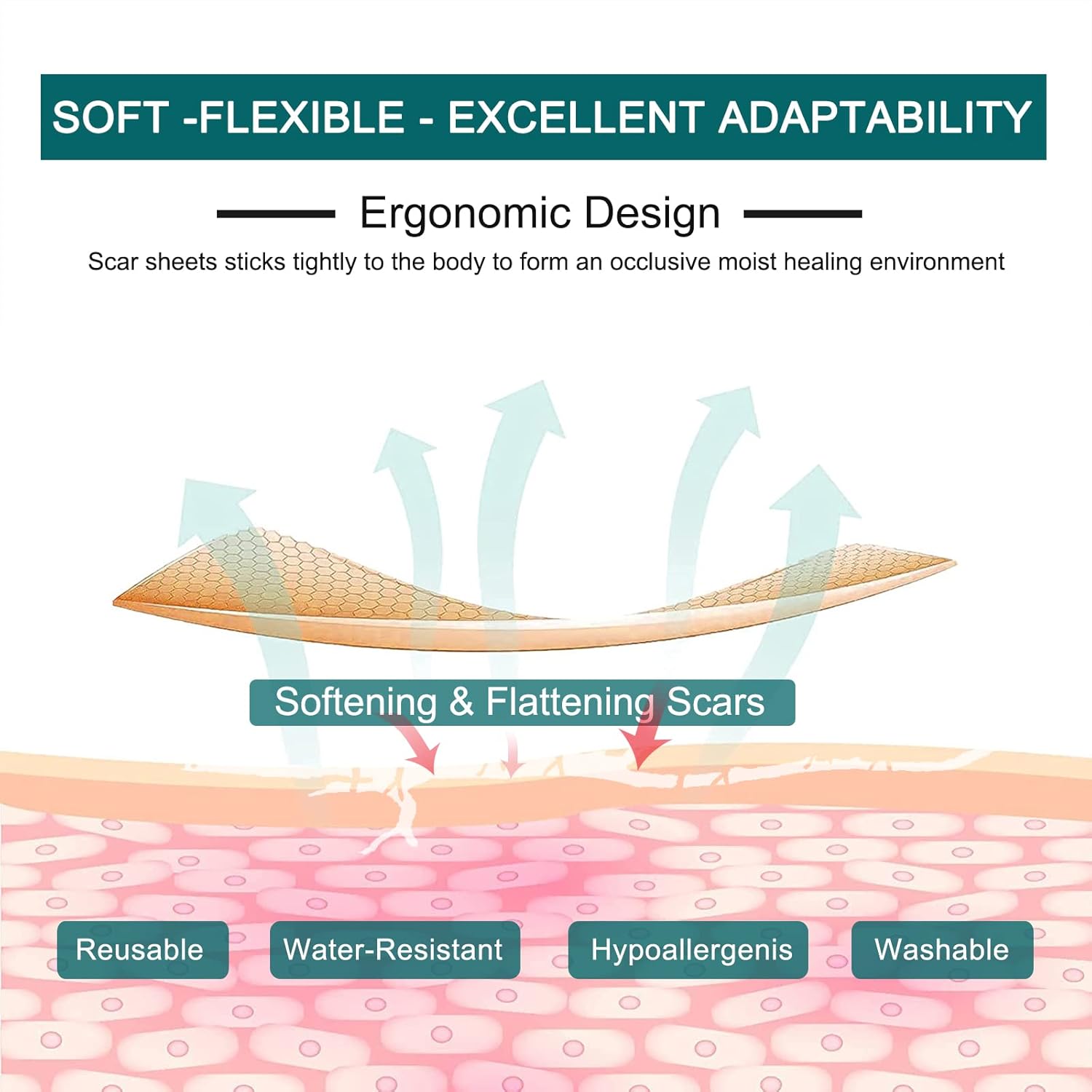 Silicone Scar Sheet Roll