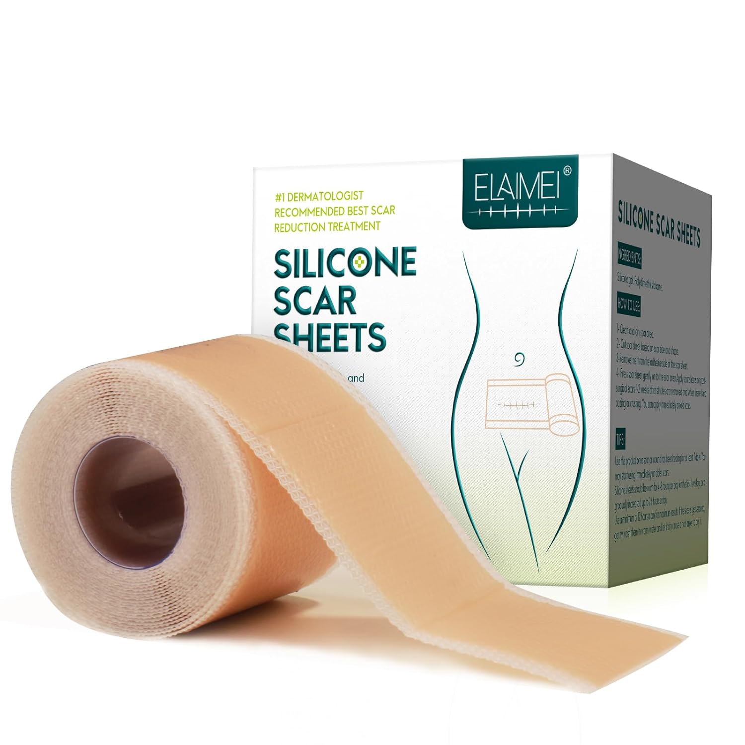 Silicone Scar Sheet Roll