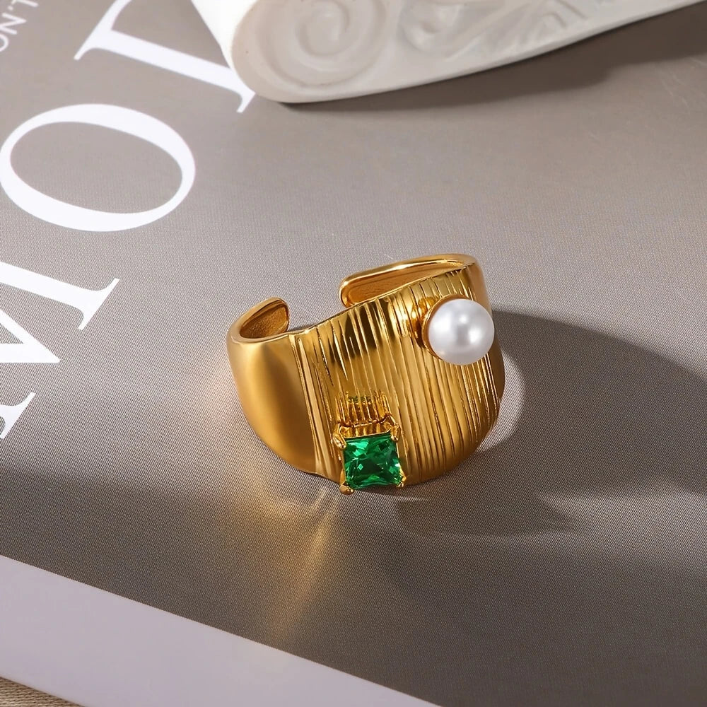 Chic Elegance Adjustable Ring