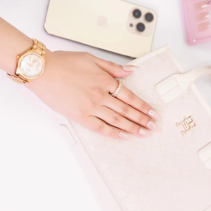 Hailey Gold Chrome Press-on Nails