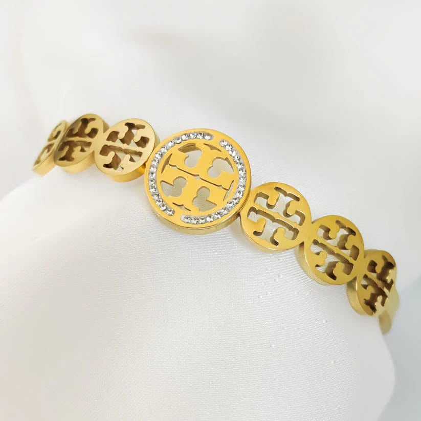 Tory Signature Hollow Bangle