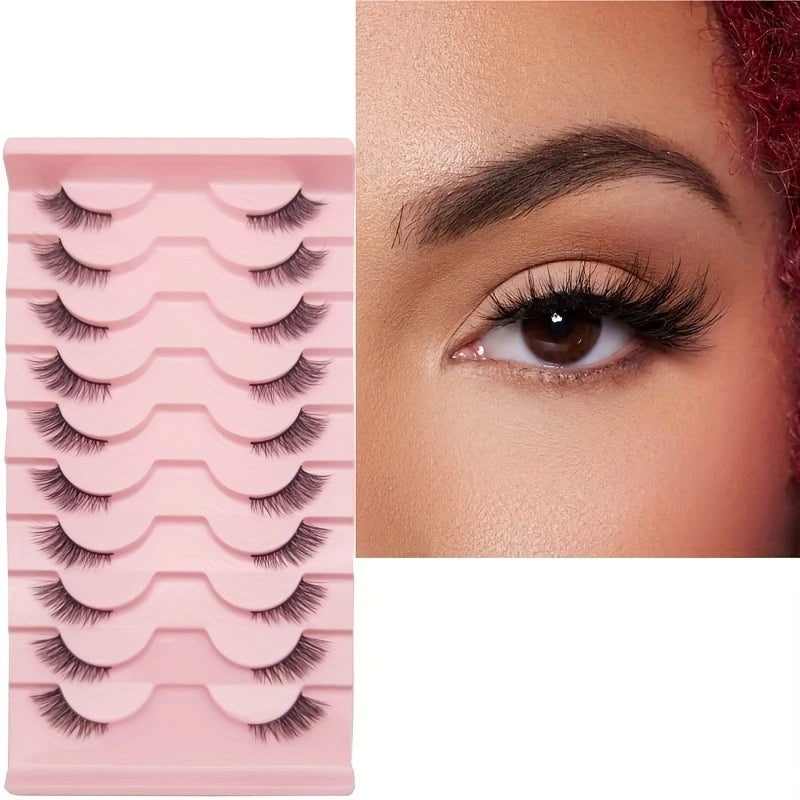 Glowie 10-Piece Half-Eyelash Set