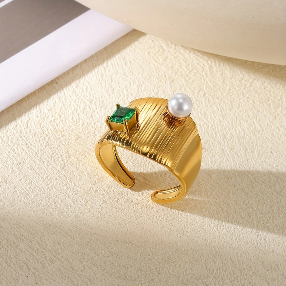 Chic Elegance Adjustable Ring