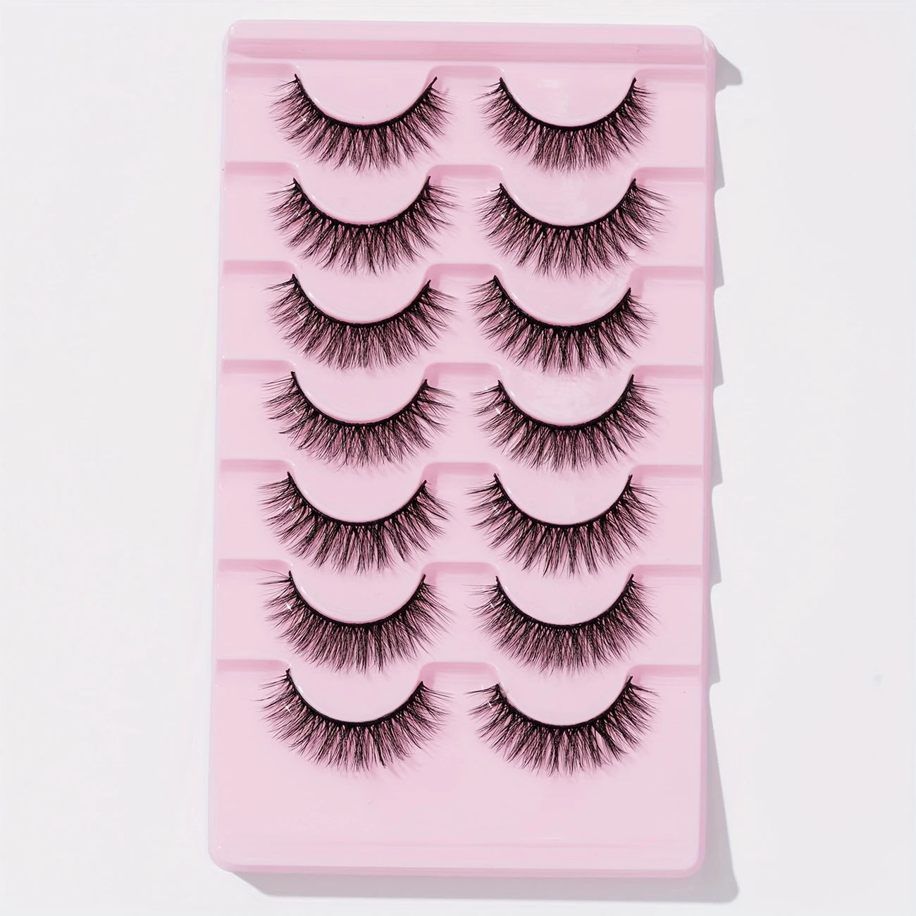 Batownly 7-Pair Hypoallergenic False Eyelashes