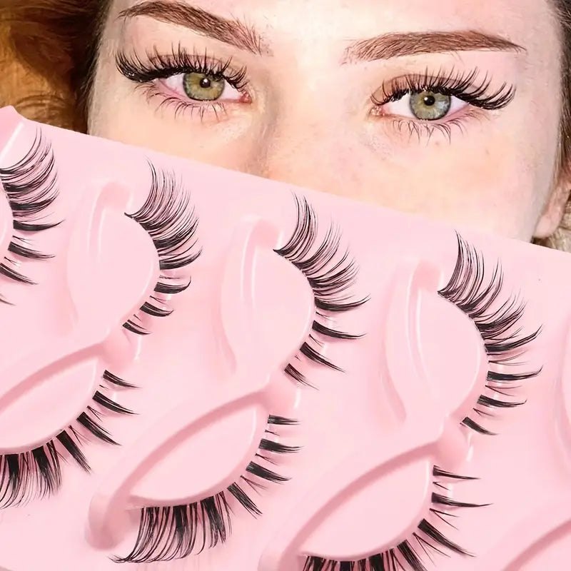 5 Pairs Doll Mink Lashes