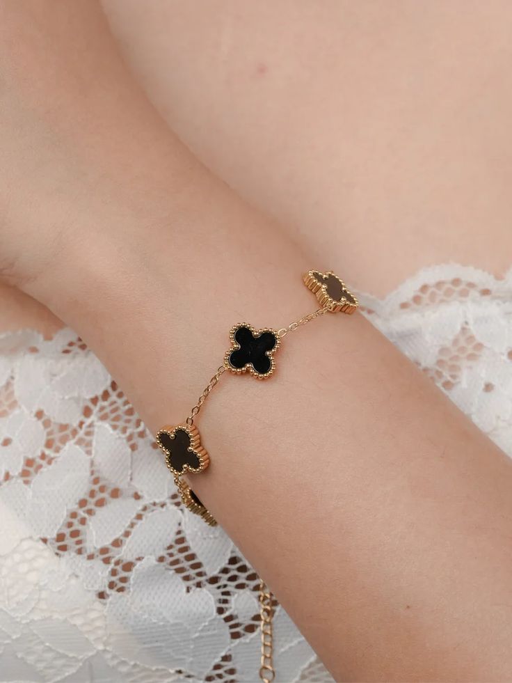 Lucky Leaf Clover Bracelet