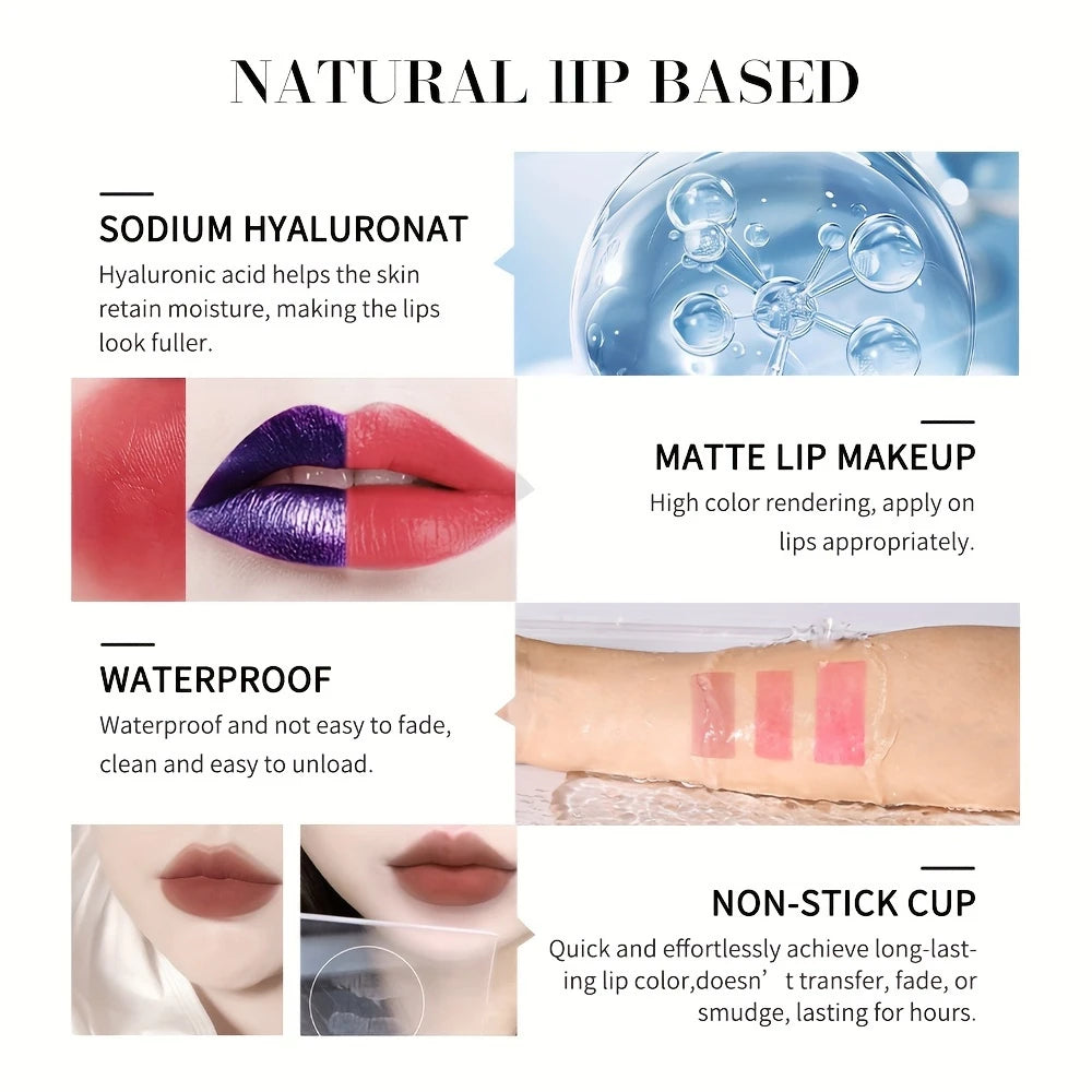 Lakerain Luxe Matte Lip Stain Set