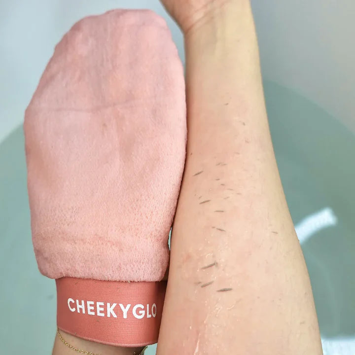 Glowie Pink Exfoliating Glove
